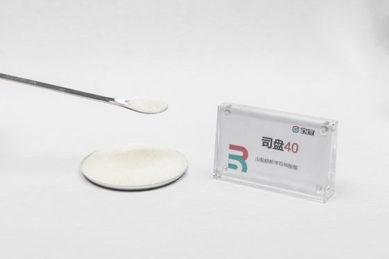 Un buen precio. El monopalmitato de sorbitano, o palmitato de sorbitano. Fórmula molecular C22H42O6. Sólido granular de color amarillo claro. Valor HLB 6.7, estabilizador, espesante, lubricante, ablandador, agente de acabado, dispersante en línea